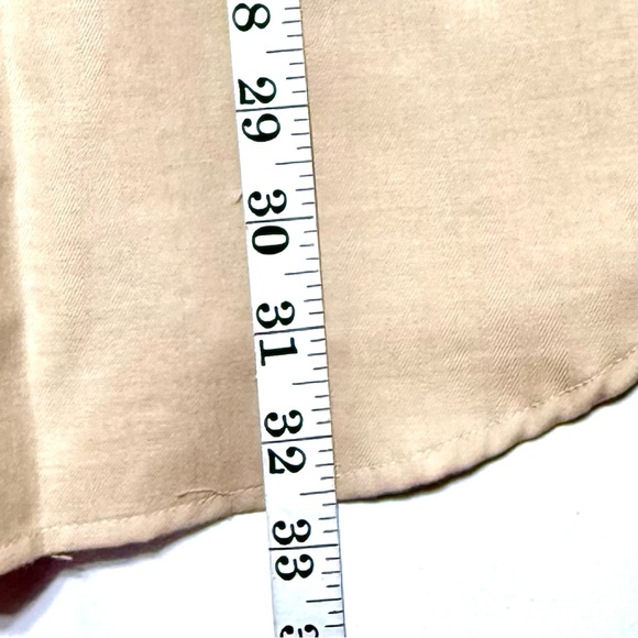 NEW Arrow Men's MediumTan Dress Shirt Perfect - Picture 5 of 8